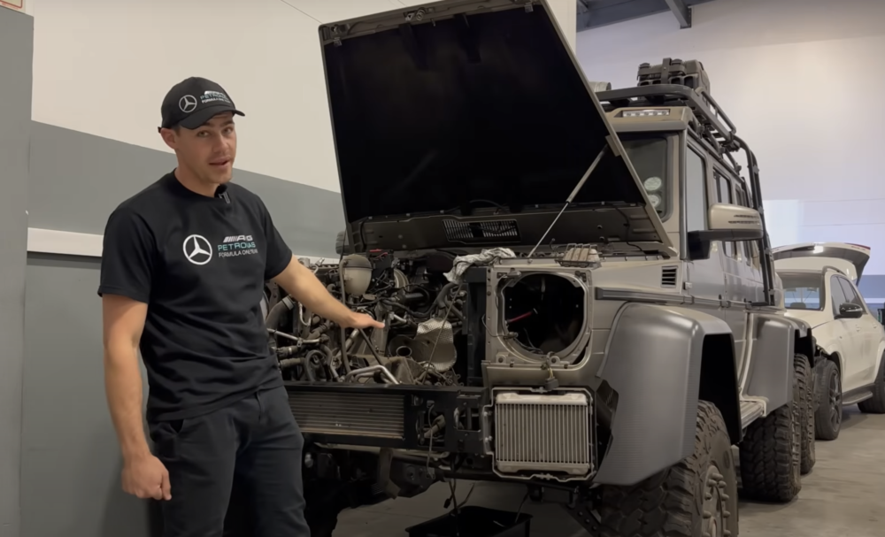 YouTuber Plans AMG Heart Transplant In Mysterious Abandoned 6x6